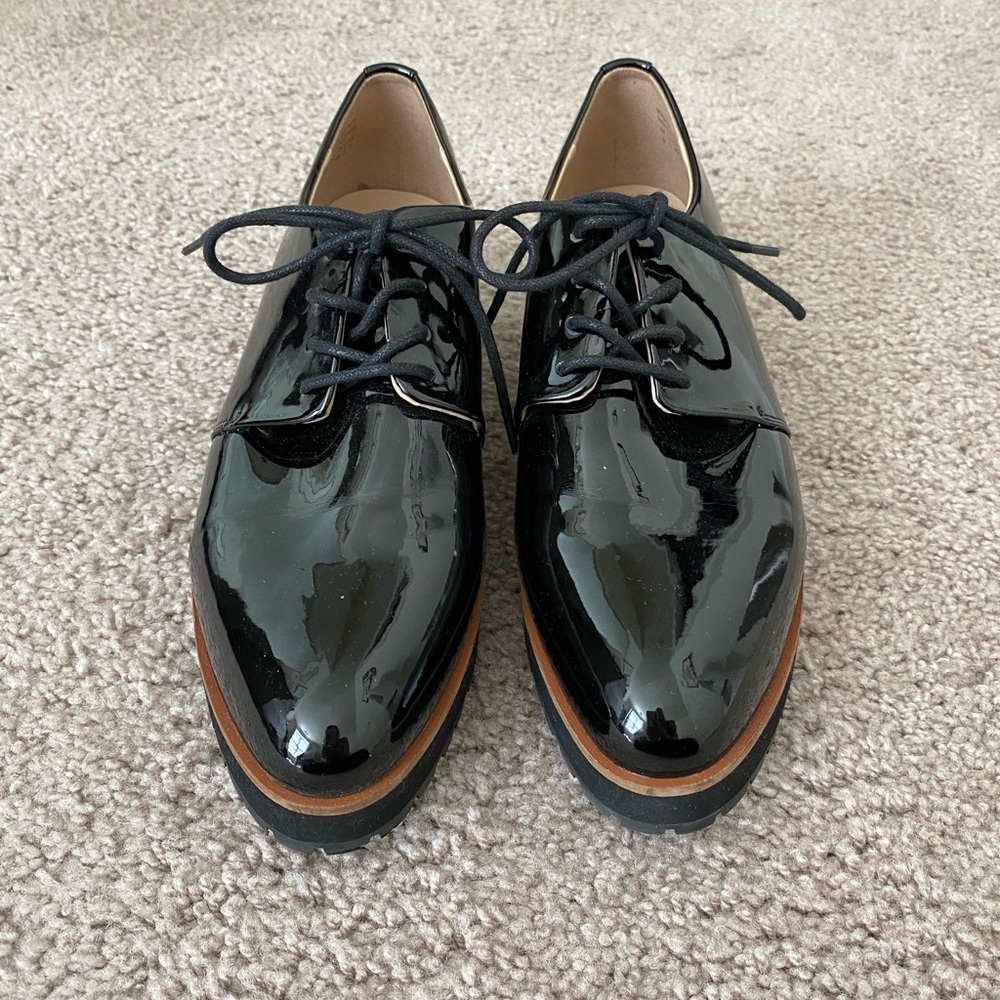 Aldo Patent Leather Oxfords